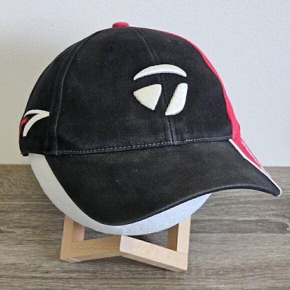 TaylorMade Taylor Made Burner Golf R7 Black Hat  Cap Adjustable Strap T-MAX Gear - Picture 7 of 16